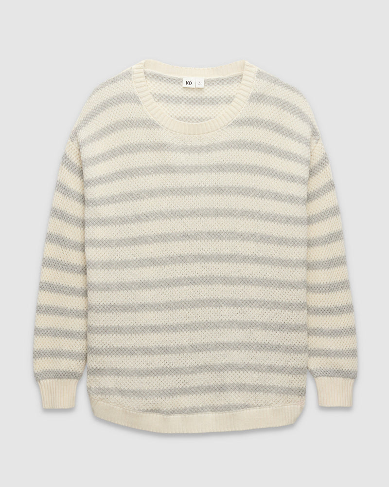 White-Highline-Drop-Shoulder-Sweater