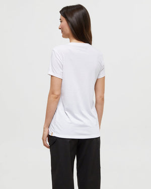 White-Recycled-Polyester-Crew-Neck-T-Shirt