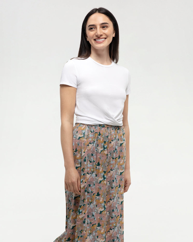 White-Twist-Front-Shortsleeve-T-Shirt