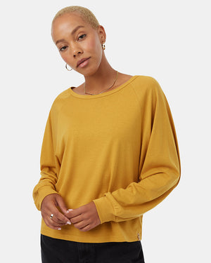 Yellow-Organic-Cotton-Turtleneck-Sweater