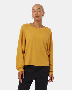 Yellow-Organic-Cotton-Turtleneck-Sweater