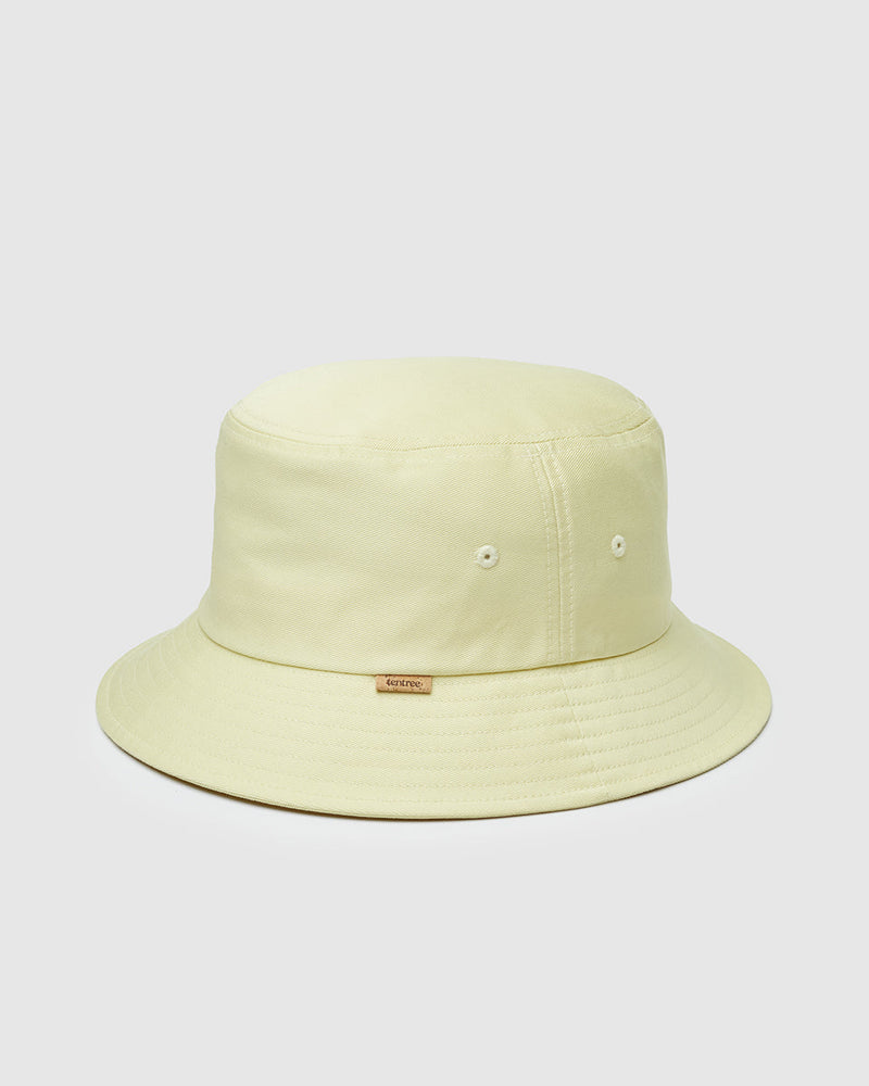 Yellow-Organic-Cotton-Twill-Bucket-Hat