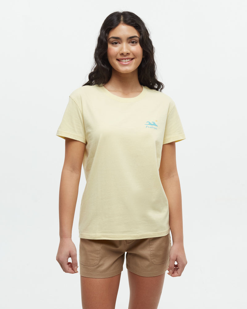 Yellow-Relax-Fit-Printed-Graphic-T-shirt