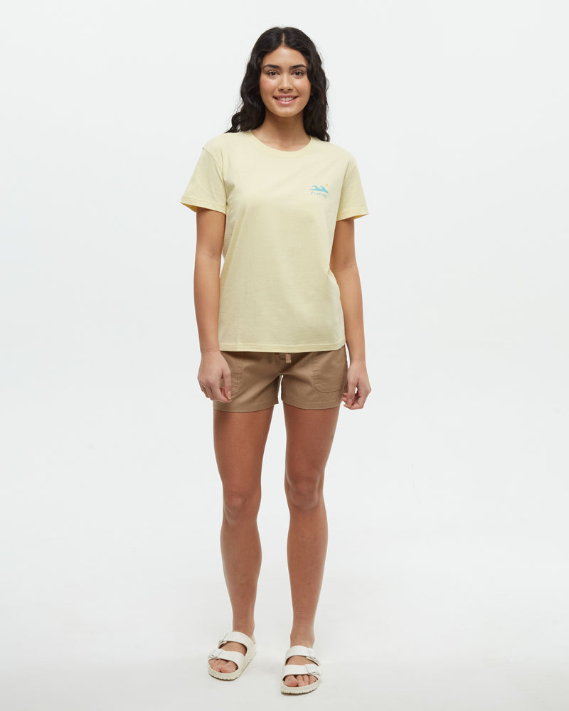 Yellow-Relax-Fit-Printed-Graphic-T-shirt