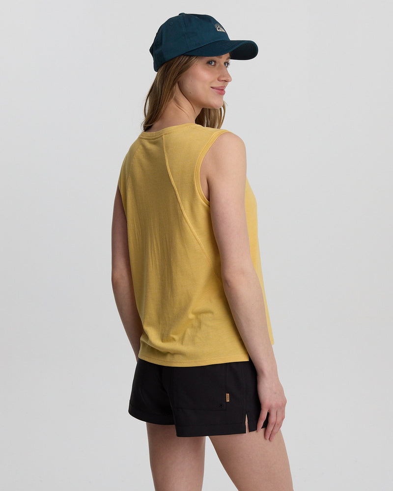 Yellow-Treeblend-Relaxed-Fit-Tank-Top