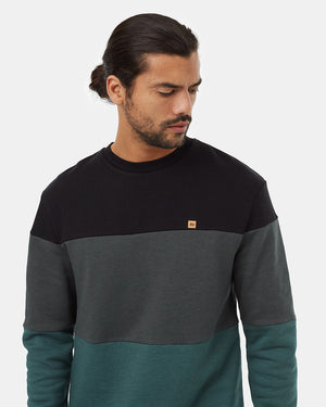 Black-Green-Men_s-Stripe-Colour-Crew-Neck-Sweatshirt