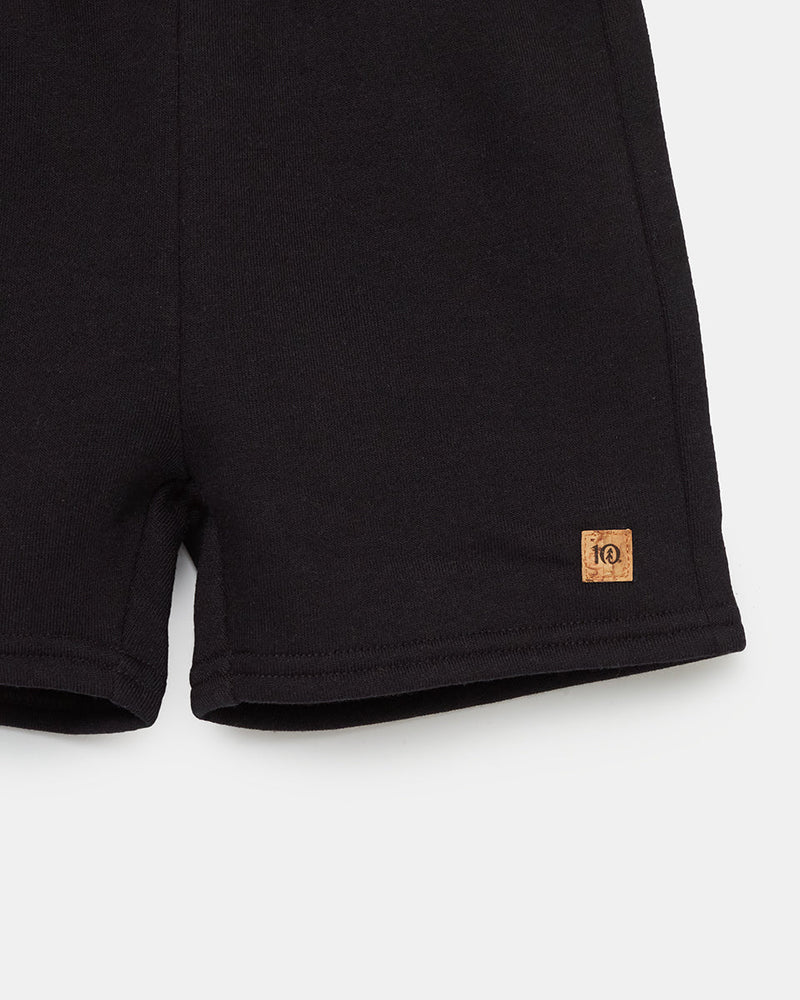 Black-Kids-Organic-Cotton-Fleece-Short