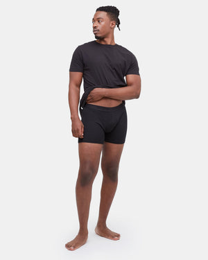 Black Men's Boxer Briefs