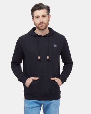 Black Men's Treefleece Pullover Hoodie