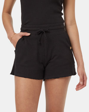 Black-Stretchy-Cotton-Shorts