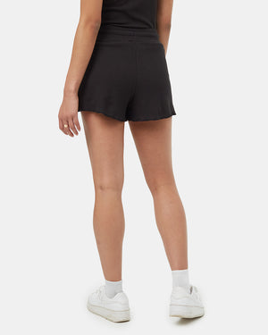 Black-Stretchy-Cotton-Shorts