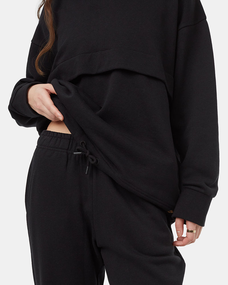 Black-SuperSoft-Ethical-Seamed-Hoodie