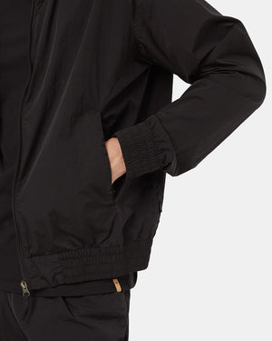 Black-Sustainable-Packable-Hooded-Jacket