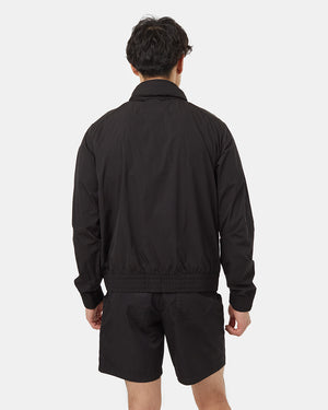 Black-Sustainable-Packable-Hooded-Jacket