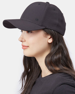 Black Adjustable Repreve Baseball Cap