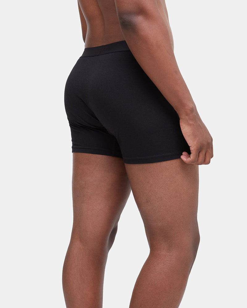 Black Men's Boxer Briefs