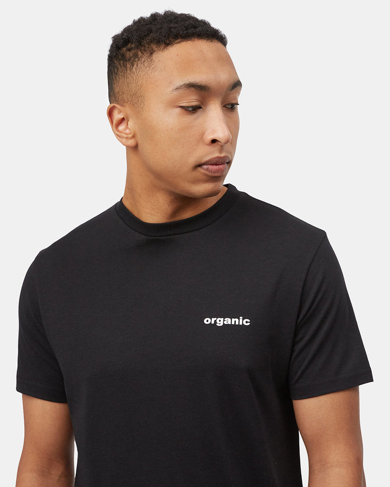 Black Men's Graphic Short Sleeve Tee