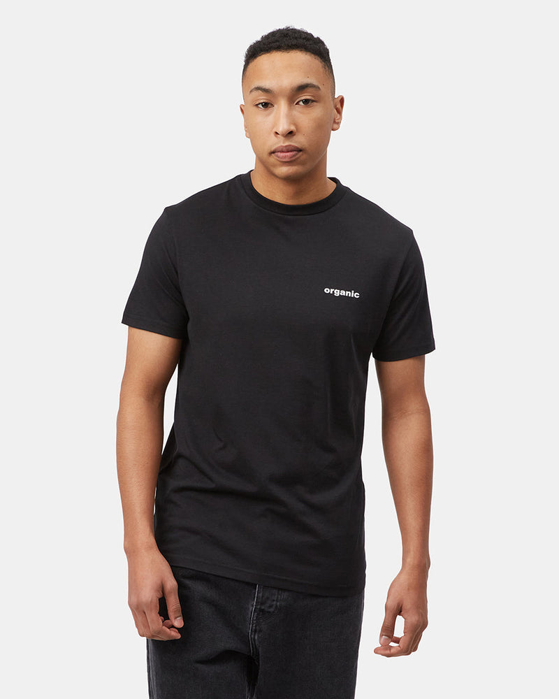 Black Men's Graphic Short Sleeve Tee
