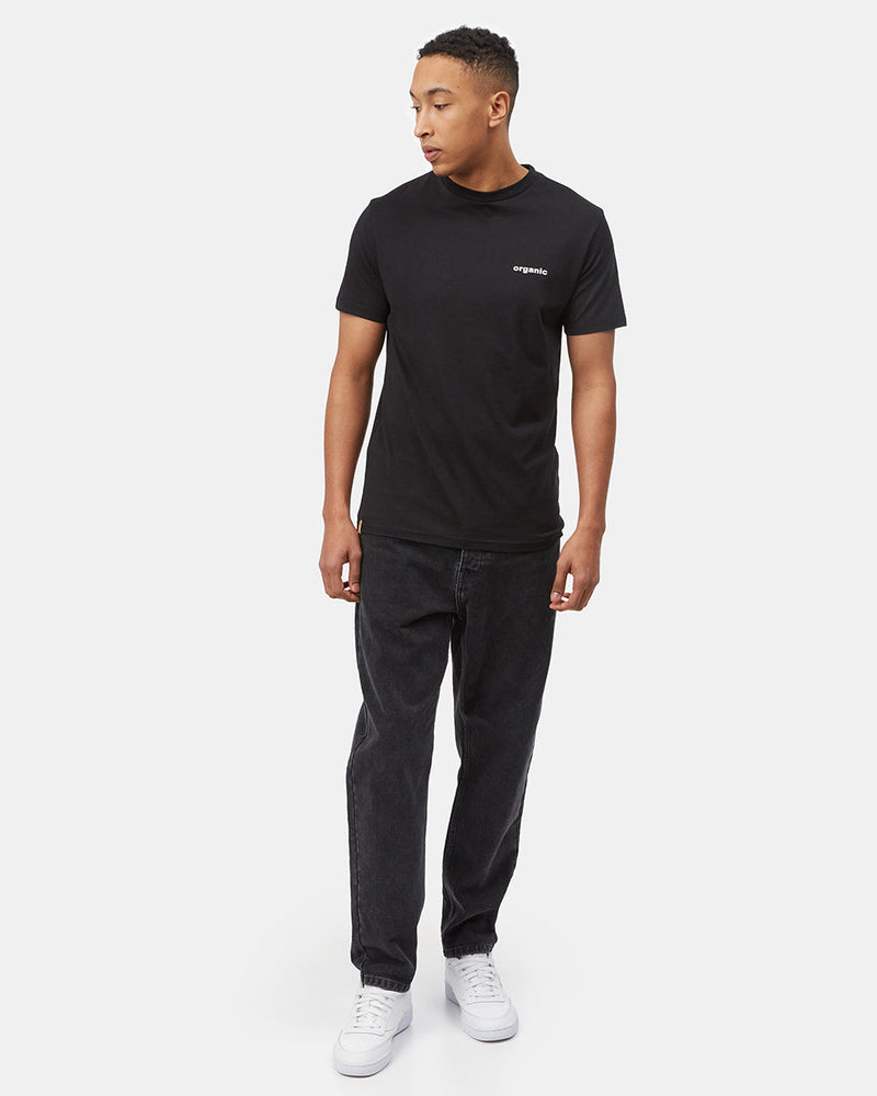 Black Men's Graphic Short Sleeve Tee