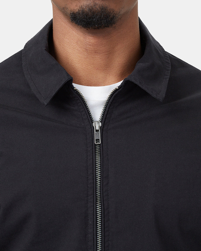 Black Men's Organic Cotton Jacket