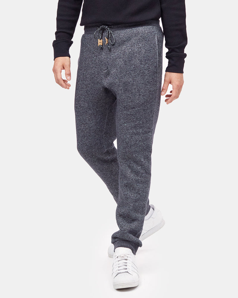 Black Men's Organic Cotton Joggers