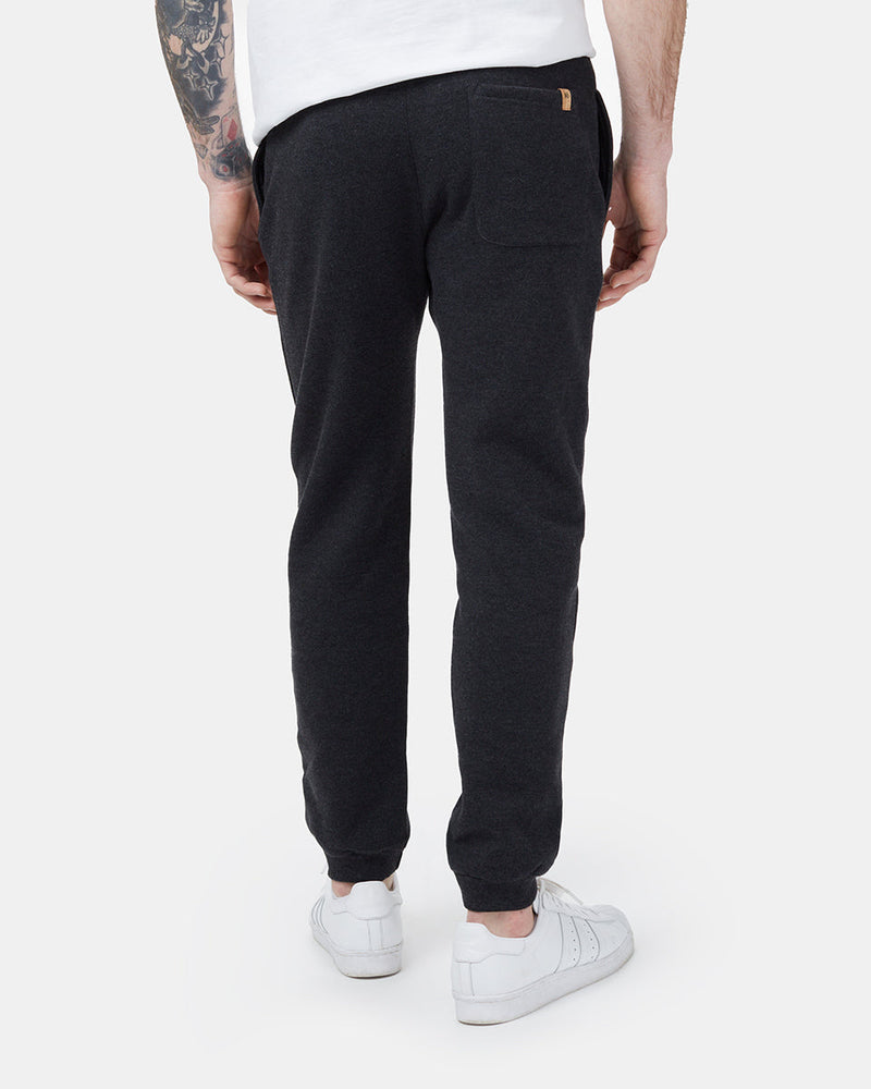Black Men's Organic Cotton Joggers