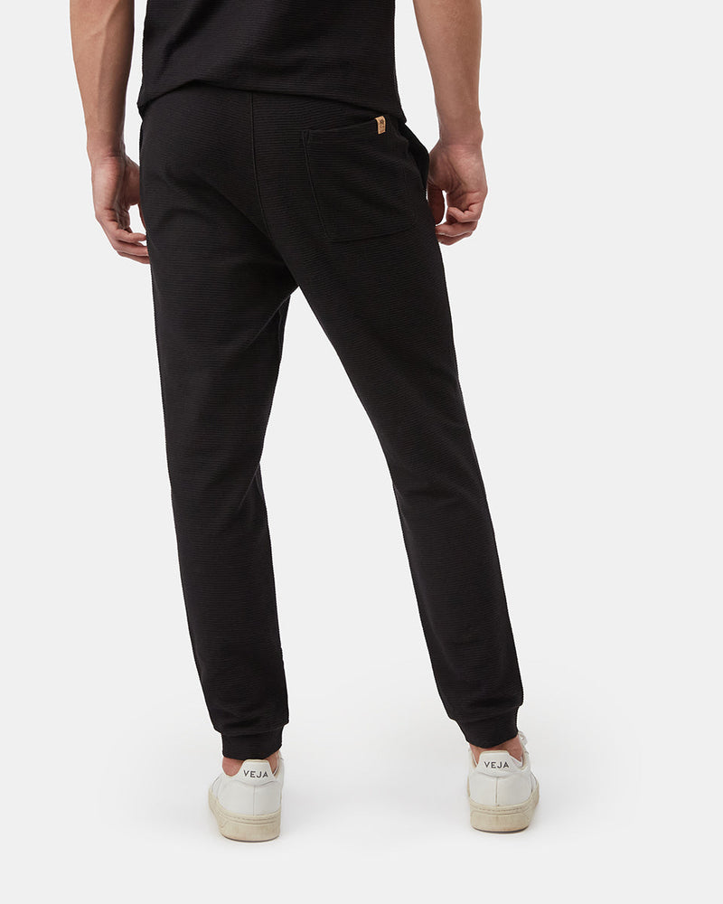 Black Men's Organic Cotton Sweatpants