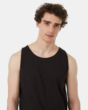 Black Men's Organic Cotton Tank Top