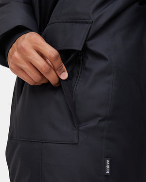 Black Men's Repreve Parka Jacket