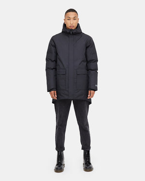 Black Men's Repreve Parka Jacket