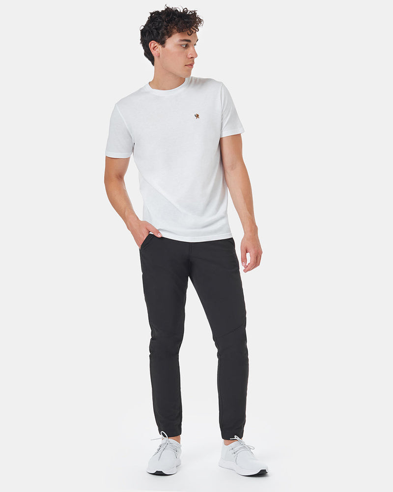 Black Men's Repreve Polyester Joggers