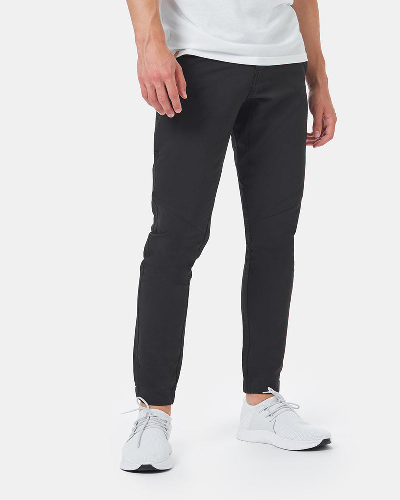 Black Men's Repreve Polyester Joggers