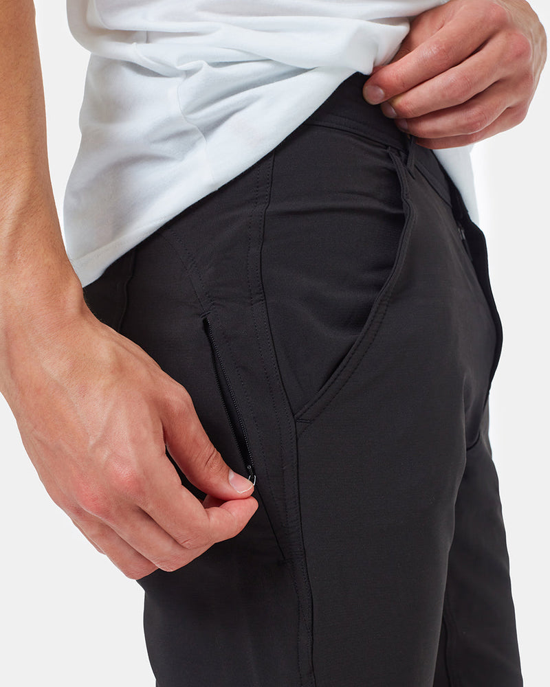 Black Men's Repreve Polyester Joggers