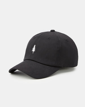 Black Organic Cotton Baseball Cap