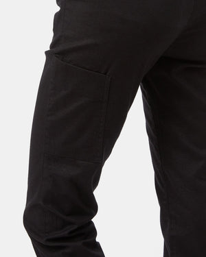 Black Women's Hemp Trousers