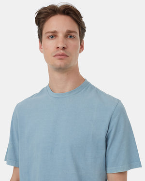 Blue-Eco-Friendly-Regenerative-Cotton-T-Shirt