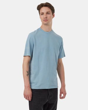 Blue-Eco-Friendly-Regenerative-Cotton-T-Shirt