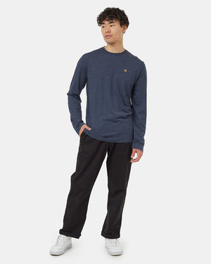 Blue-Mens-Long-Sleeve-Crew-Neck-Sweatshirt