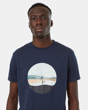 Blue-Recycled-Polyester-Graphic-Tee