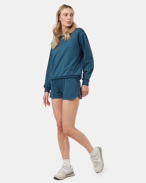 Blue-SuperSoft-Activewear-Shorts