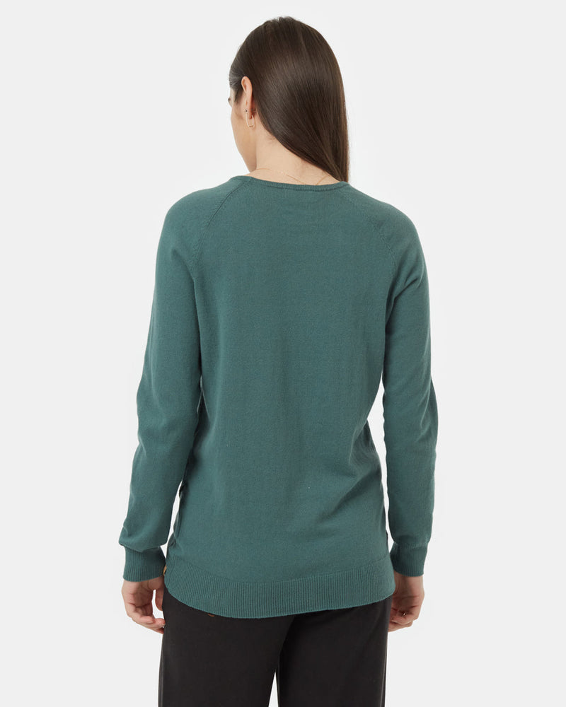 Blue-Women_s-Longsleeve-Crossover-Jumper