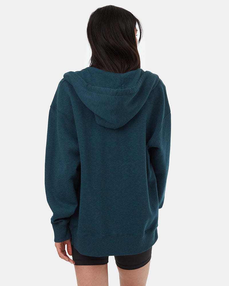 Blue-Womens-Eco-Friendly-Hooded-Zip-up
