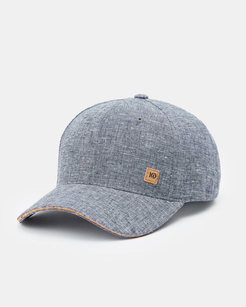 Blue Adjustable Cork Baseball Cap