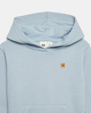 Blue Kids Organic Cotton Fleece Pullover