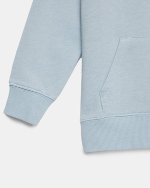 Blue Kids Organic Cotton Fleece Pullover