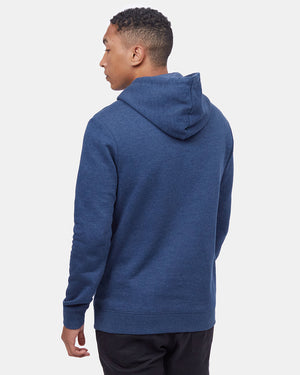 Blue Men's Eco-Friendly Pullover Hoodie