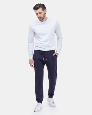 Blue Men's Eco-Friendly Sweatpants
