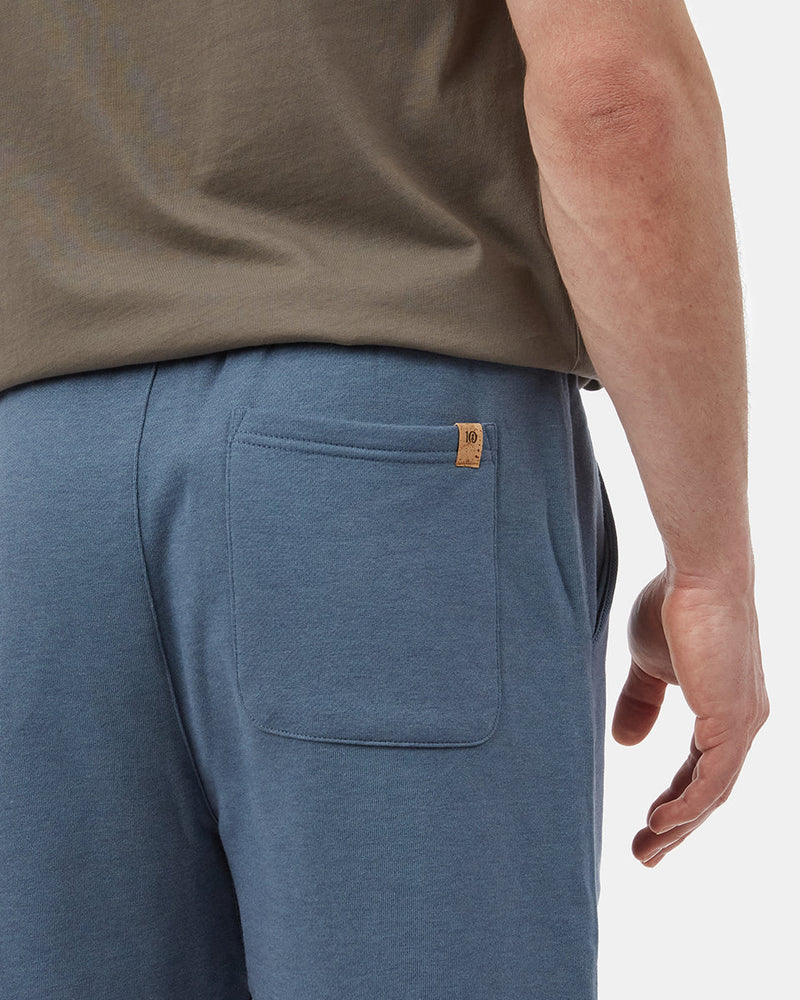 Blue Men's Organic Cotton Fleece Sweatshorts