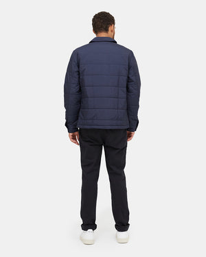 Blue Men's Repreve Polyester Shacket