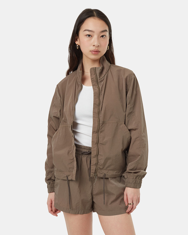 Brown-Eco-Friendly-Nylon-Jacket